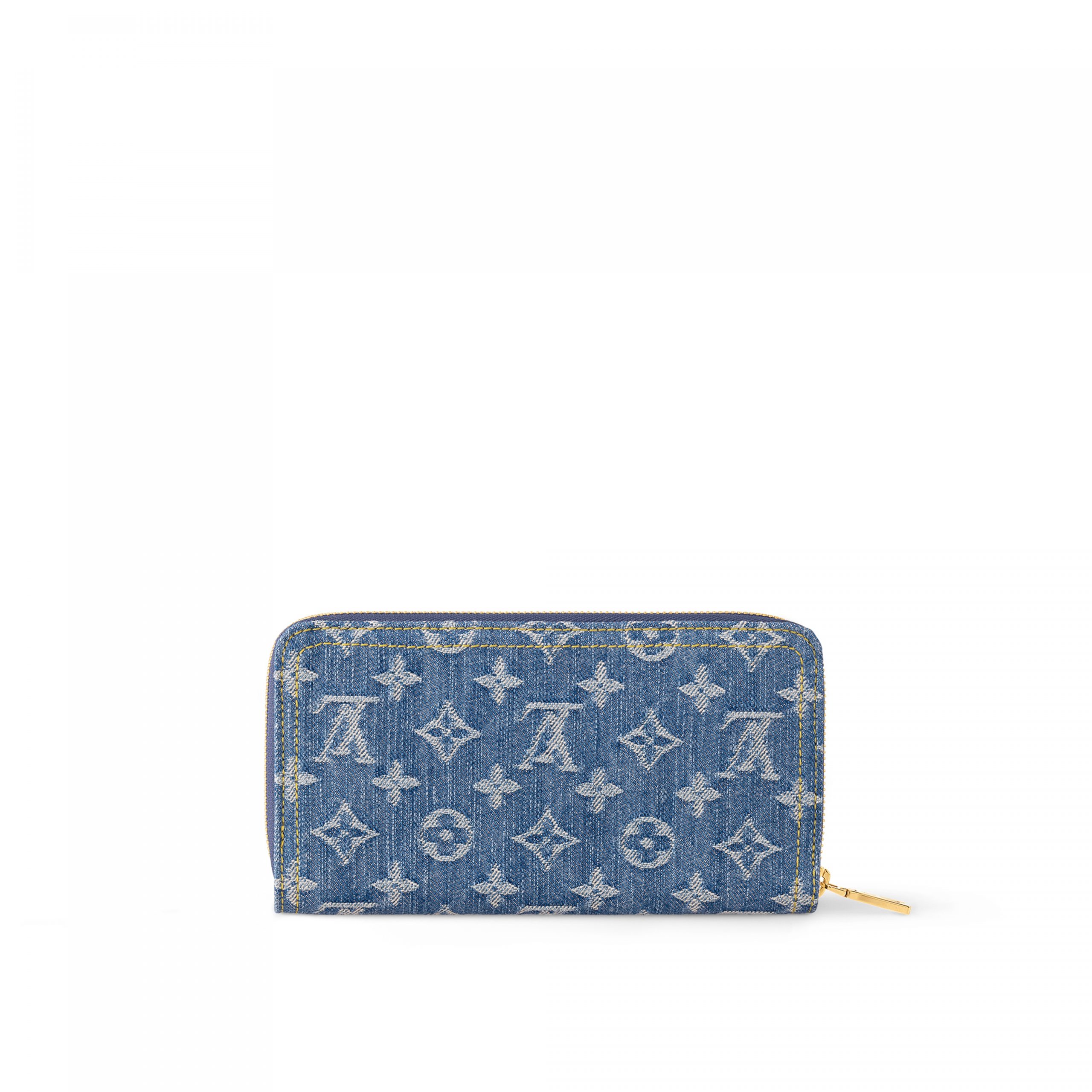 Louis Vuitton M82958 Zippy Wallet Denim Blue