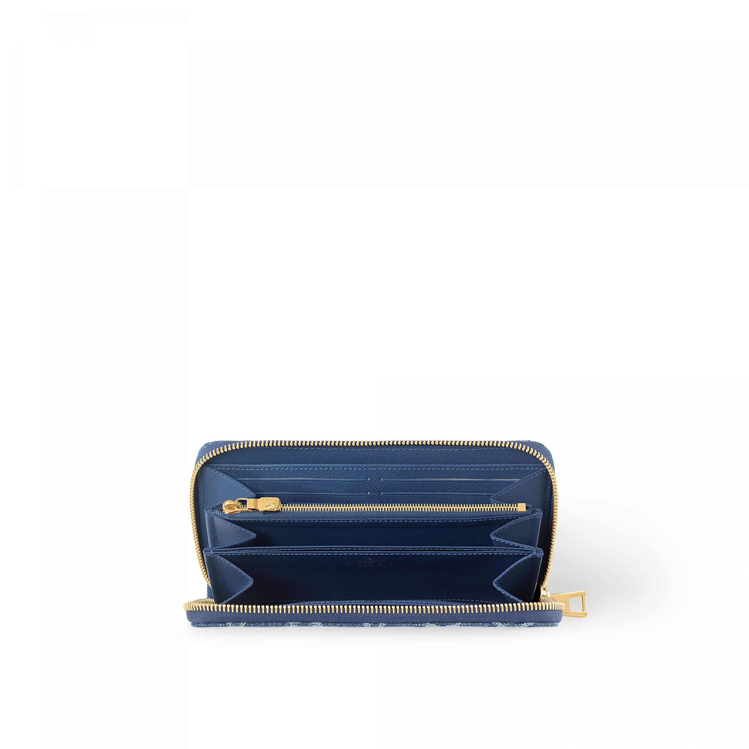 Louis Vuitton M82958 Zippy Wallet Denim Blue