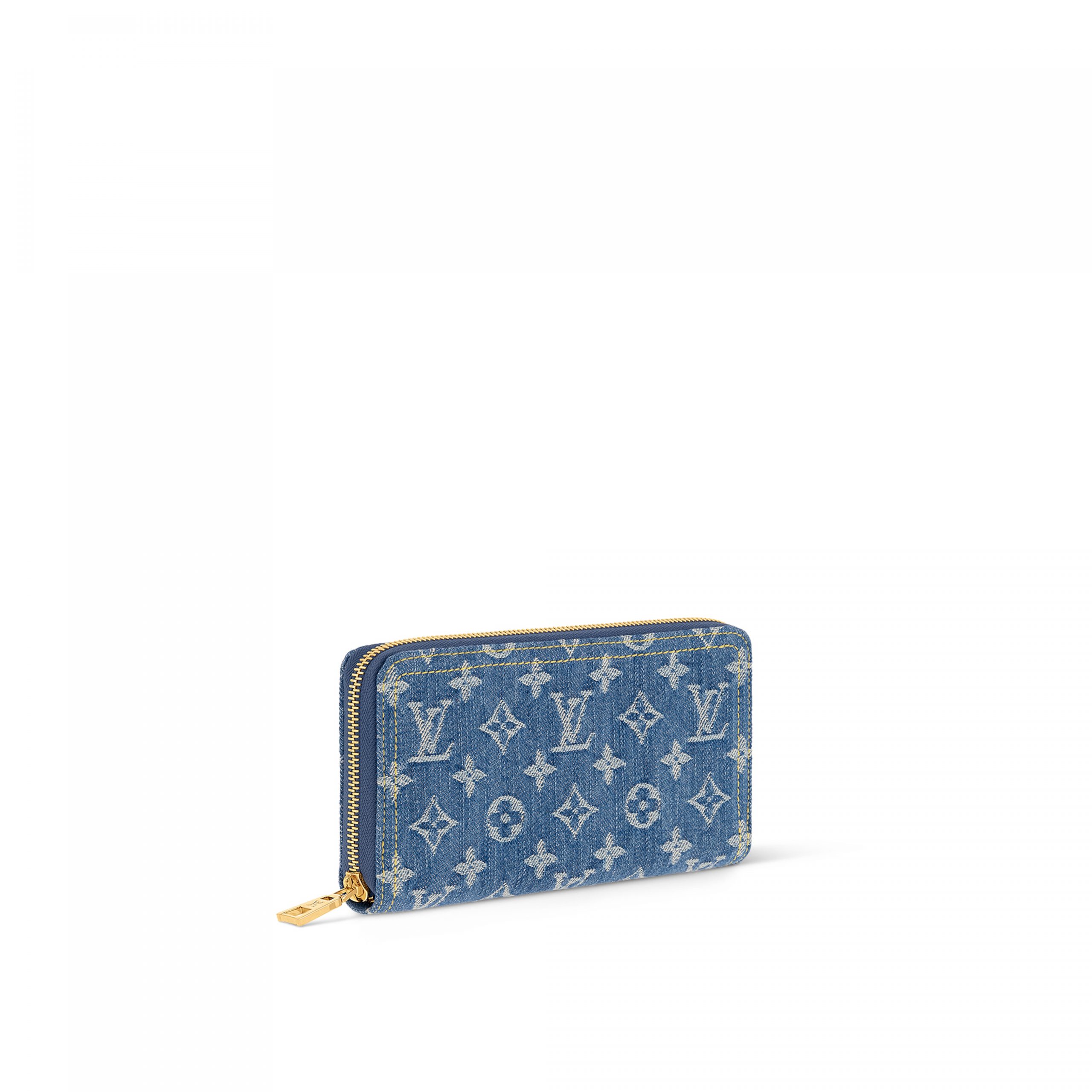 Louis Vuitton M82958 Zippy Wallet Denim Blue