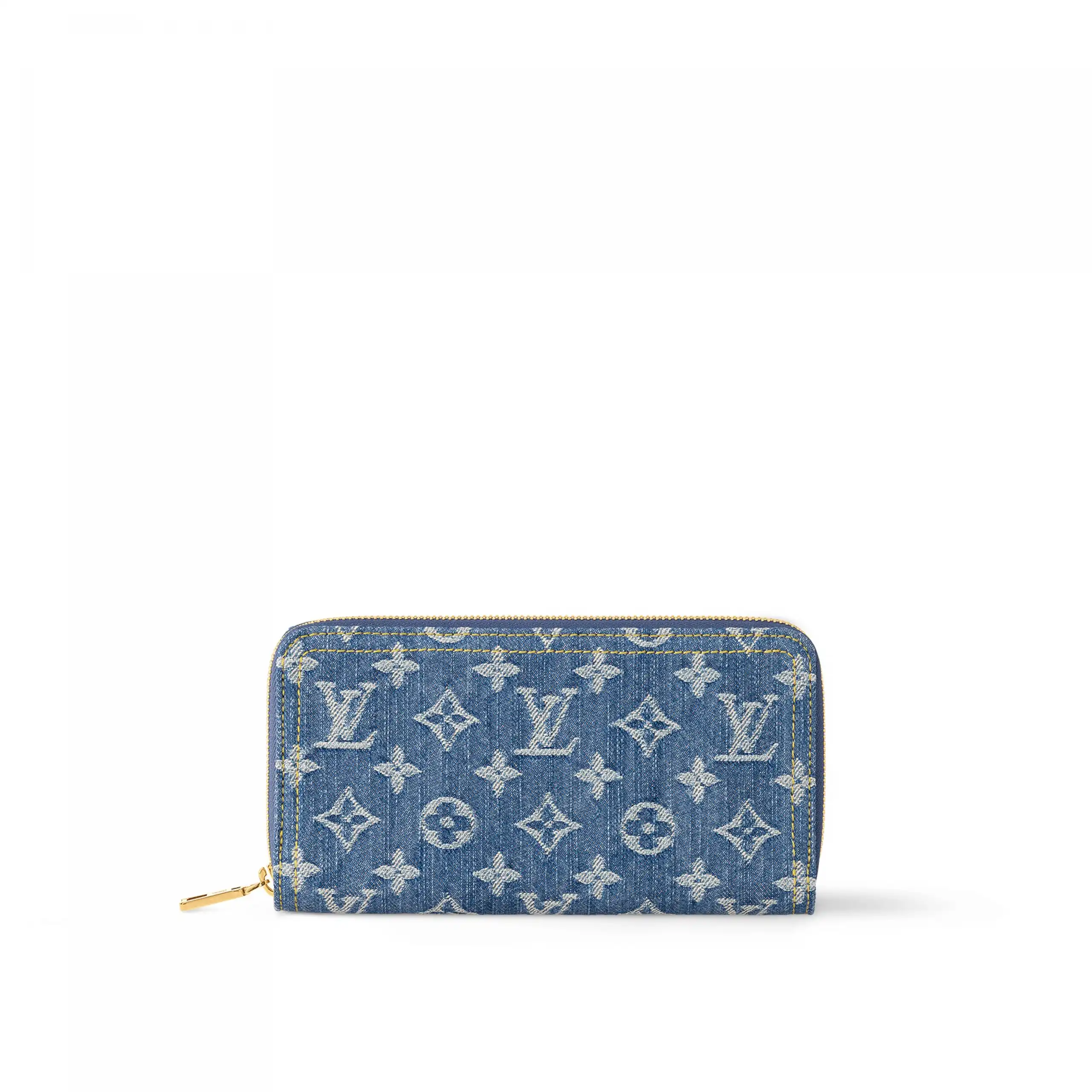 Louis Vuitton M82958 Zippy Wallet Denim Blue