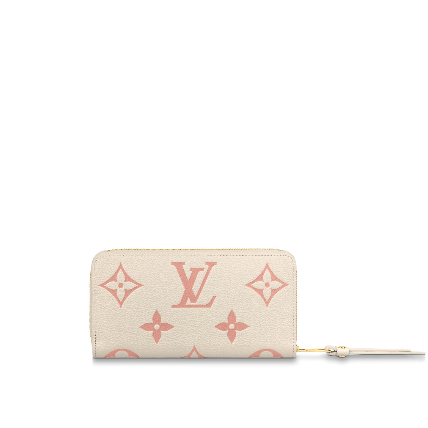 Louis Vuitton Crème   Rose Trianon M81914 Zippy Wallet