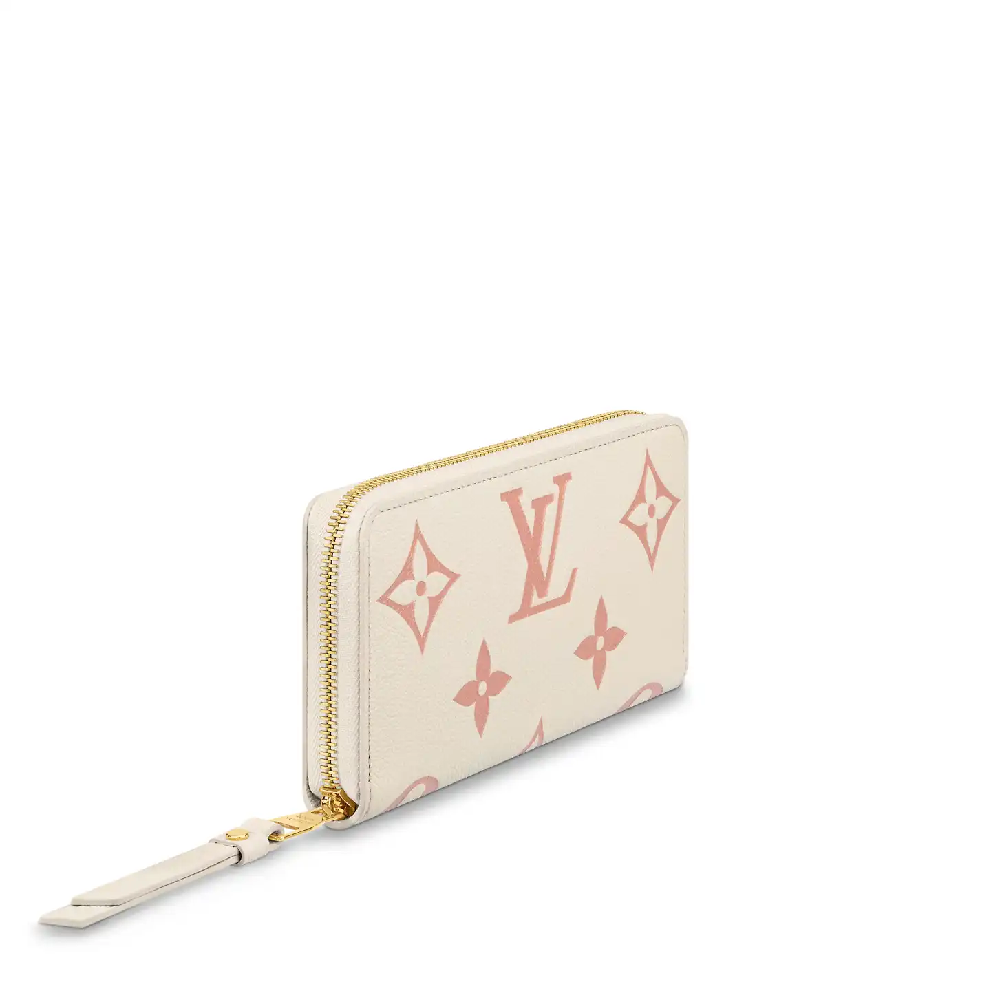 Cheap Louis Vuitton Crème   Rose Trianon M81914 Zippy Wallet