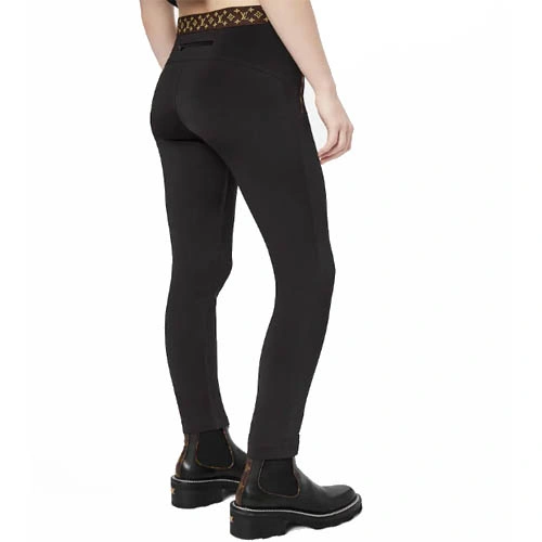 1A7VTC MONOGRAM stretch belt leggings