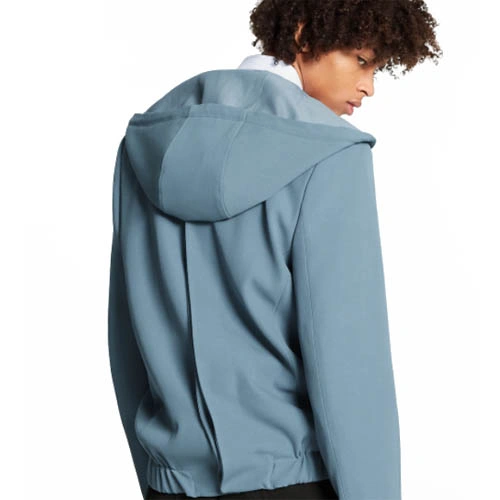 1A8A4U Backcut hooded jacket