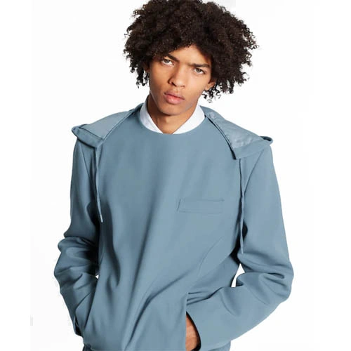 1A8A4U Backcut hooded jacket