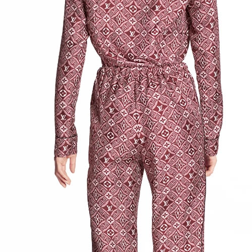 1A8GUD Pure silk twill pajamas and trousers