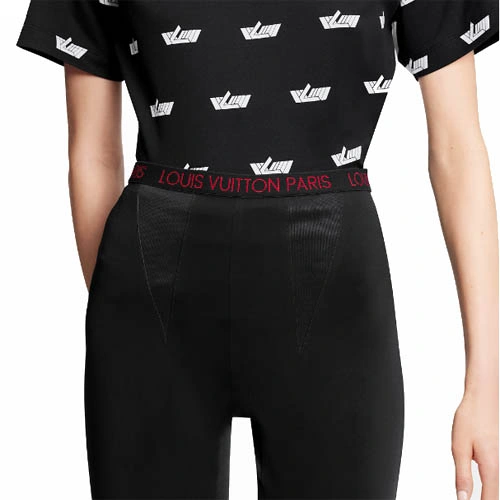 1A93GJ Leggings with bright trim