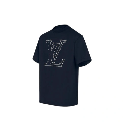 1A96L2 Printed and embroidered T-shirt
