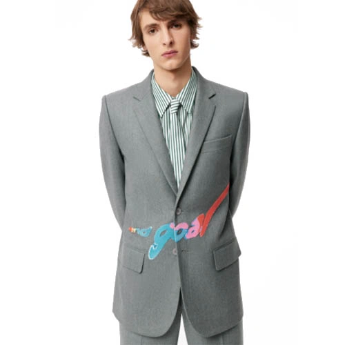 1A98FU END GOAL embroidered jacket