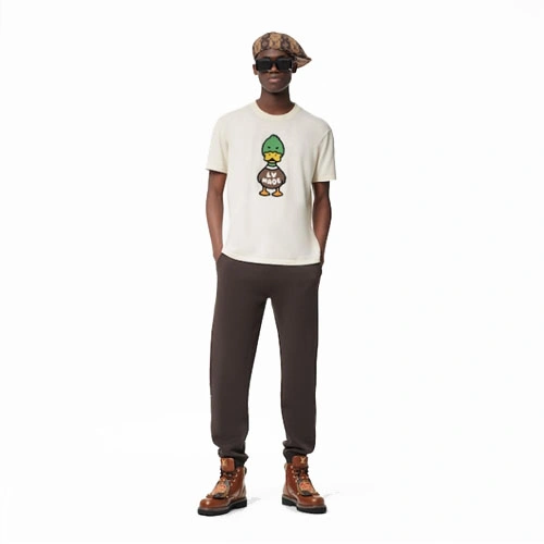 1A9GOM  Inlaid duck duck short sleeve