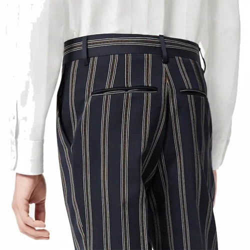 1A9IW6 Long trousers with narrow legs and chain pattern