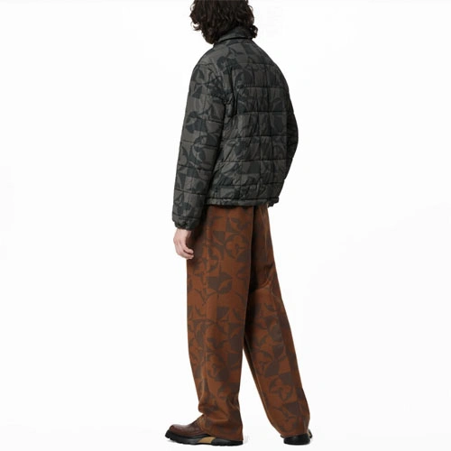 1A9JYU Floral quilted tunic jacket