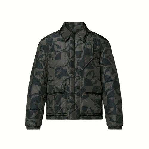 1A9JYU Floral quilted tunic jacket