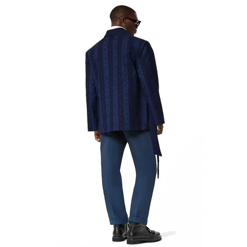 1A9K26 MONOGRAM wide stripes and tailored jackets