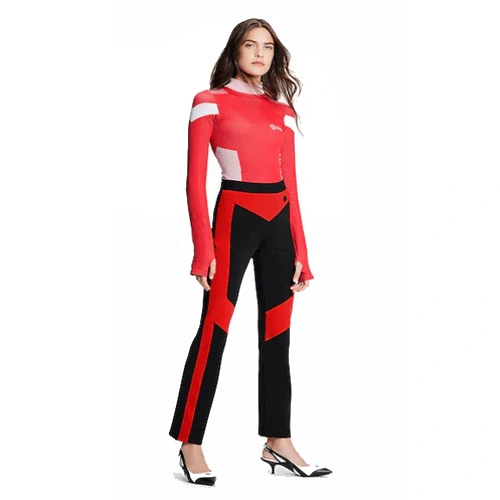 1A9L8P SEAMLESS GRAPHIC BIKER PANTS