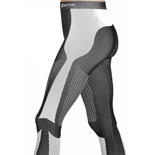 1A9LWD Ribbed knitted sports leggings
