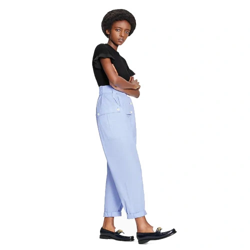 1A9NON TAILORED CARROT PANTS