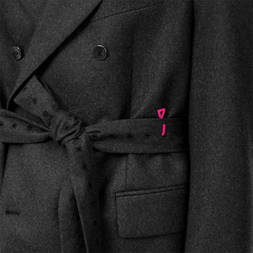 1A9UMB Double-breasted bomber jacket