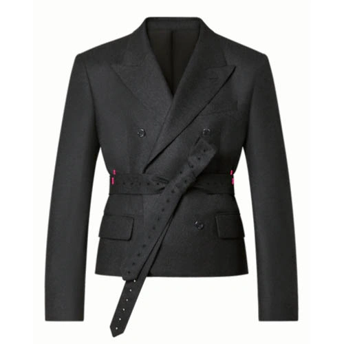 1A9UMB Double-breasted bomber jacket