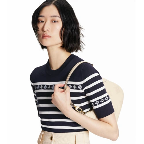1A9XHC Nautical stripe knit