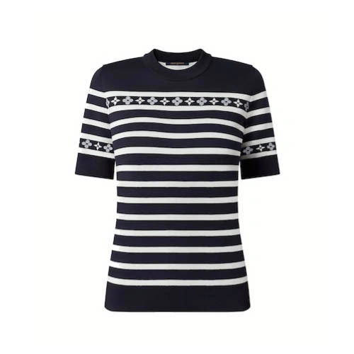 1A9XHC Nautical stripe knit