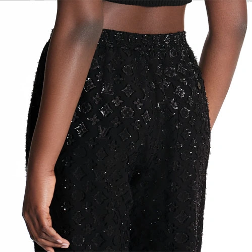 1A9XSS MONOGRAM SPARKLE LOUNGE PANTS