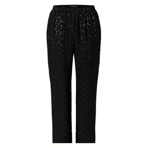 1A9XSS MONOGRAM SPARKLE LOUNGE PANTS