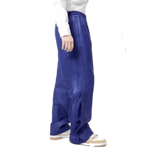 1AA4K2 Leather track pants