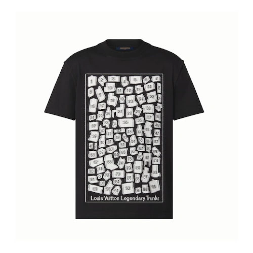 1AA4R1  Traditional hardbox pattern T-shirt