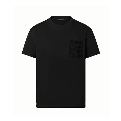 1AA4TA Hand crocheted pocket T-shirt
