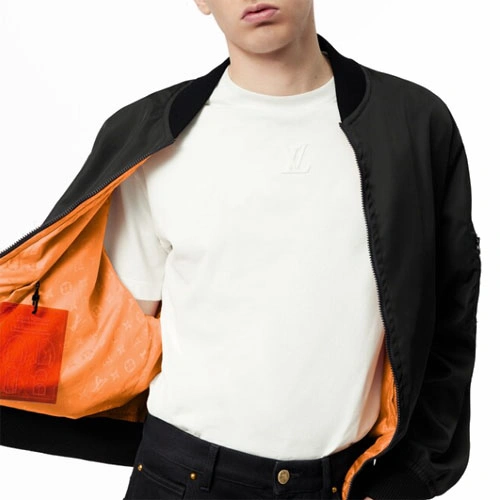 1AA53A Double-sided bomber jacket