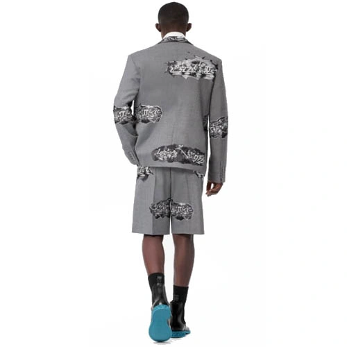 1AA7BH Louis Vuitton graffiti jacket