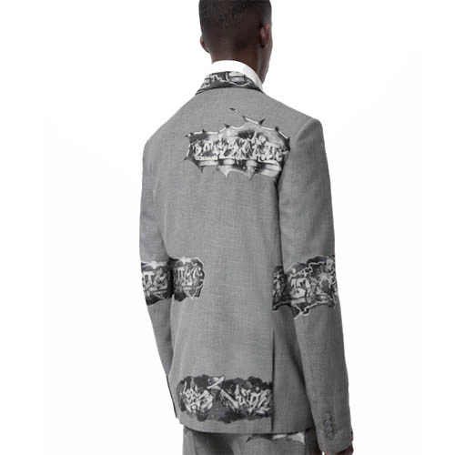 1AA7BH Louis Vuitton graffiti jacket
