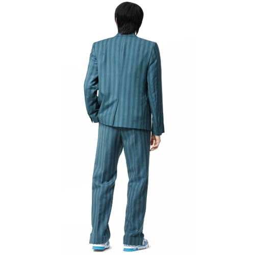 1AA7BV DAMIER striped hookup jacket
