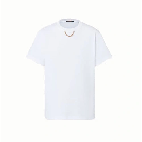1AA82O Chain detail T-shirt