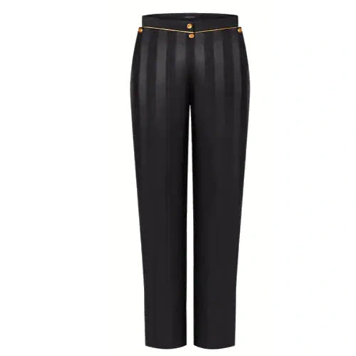 1AA8SE Sailor trousers in striped satin