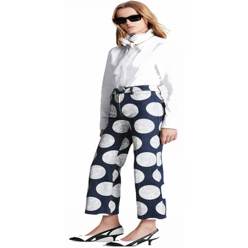 1AA90N Polka dot moon jeans