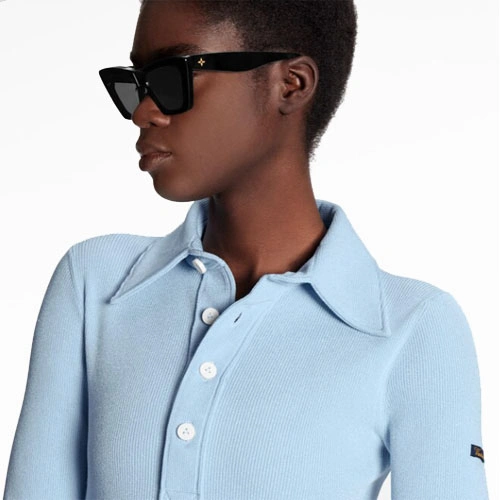 1AA9A0 Long sleeve polo shirt