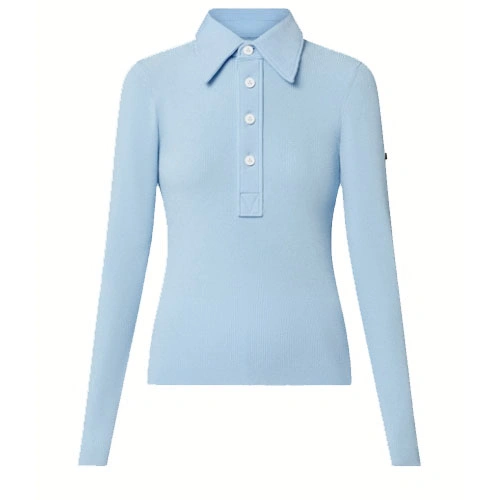 1AA9A0 Long sleeve polo shirt