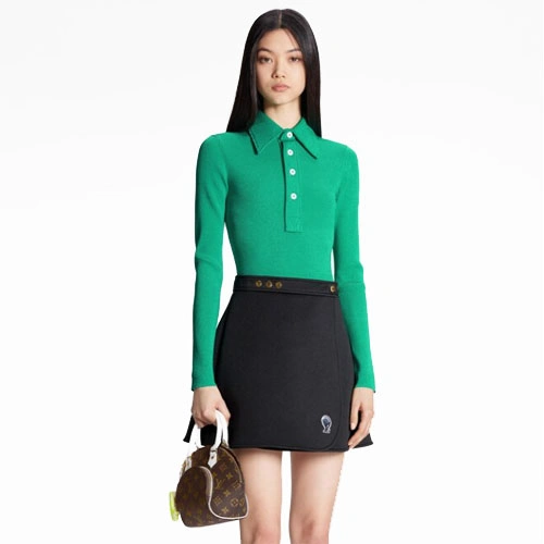 1AA9A8 Long sleeve polo shirt