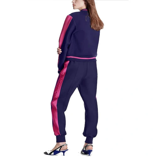 1AAANL BLOCK KNIT JOGGING PANTS