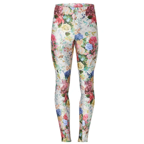 1AAGOT Geometric sports style leggings