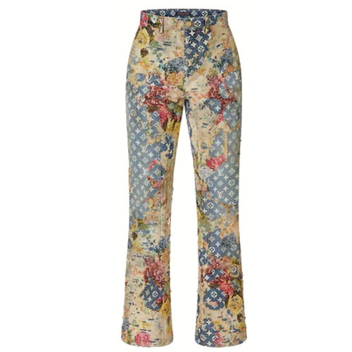 1AAGQQ Shabby carpenter style flared jeans