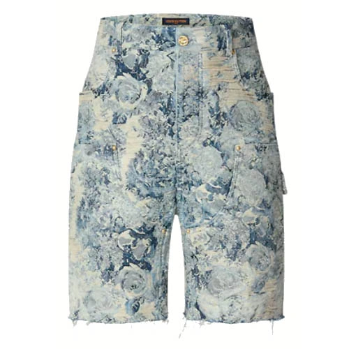1AAGTA Carpenter style jean shorts