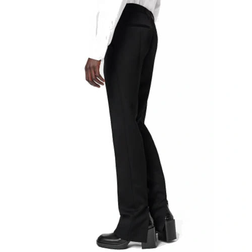 1AAGV8 Close-fitting zipper trousers