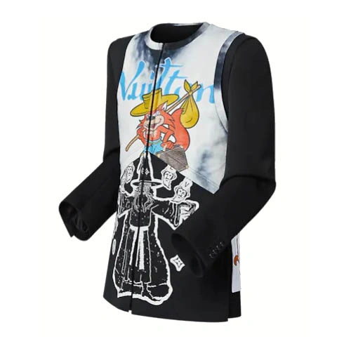 1AAHJ4 Mix t-shirts and cut coats