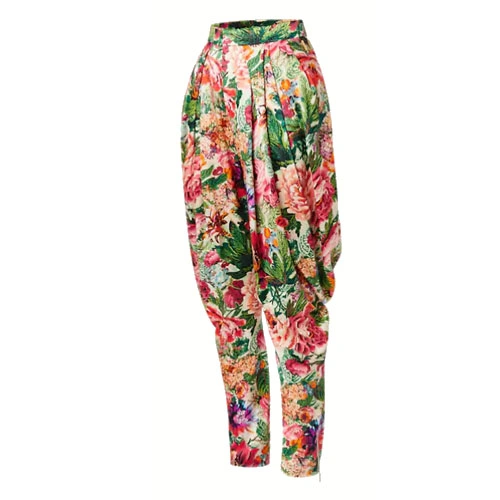 1AALDQ PEONY PRINT JODHPURS