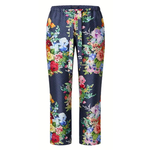 1AALUC VINTAGE FLOWER PAJAMA PANTS