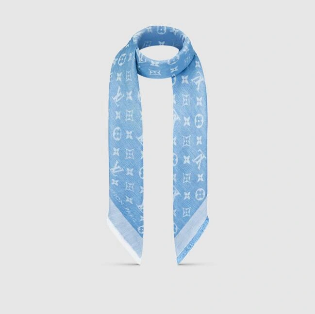 Chine Monogram Shawl M77005