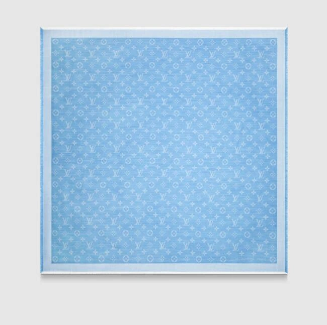 Chine Monogram Shawl M77005